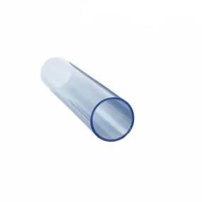 PVC-U Rør, DIN 8062, Serie 3 da, SDR 34,3/PN 6, transparent - 