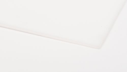 Plexiglas støbt Satinice Opal WH02 SC enside Satin SK-Folie 3.050 x 2.030 x 3 mm - 