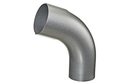 Bøjning 70° Ø 75 mm. Silver Metallic - 