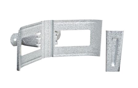 Rørholder til væg. AluZink - 