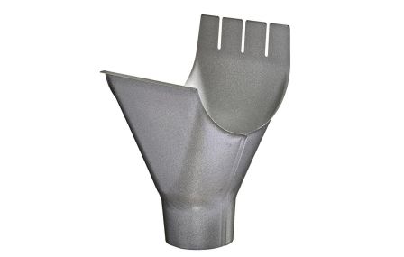 Tudstykke str. 125 Ø 75 mm. Silver Metallic - 