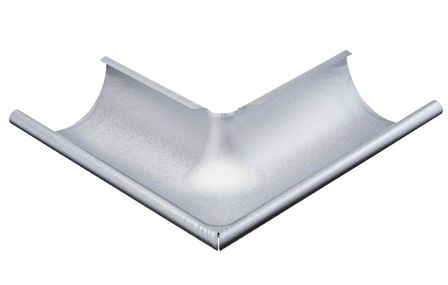 Udvendig gering 90° str. 125. AluZink - 