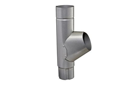 Grenrør 70° Ø 75 mm. Silver Metallic - 