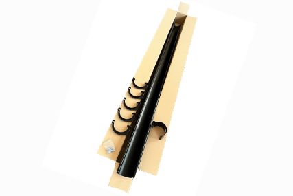 Tagrende forlængersæt str. 100 Sort - 