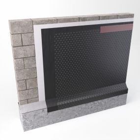 owonit® Grundmursplade  - Sort - 