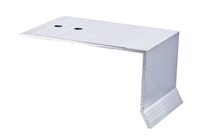 Alu stopbeslag til 25 mm. Termoplader