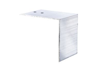 Alu stopbeslag til 55 mm. Termoplader