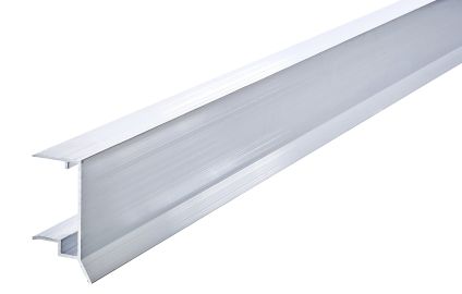 Alu vandn&aelig;seprofil, til forkant af 32 mm. Termoplader