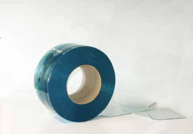 PVC K-S (Bl&oslash;d PVC p&aring; rulle) ekstruderet, Gr&oslash;n transparent