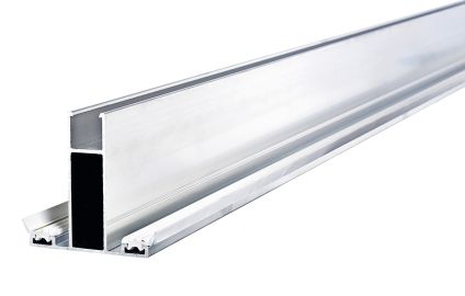 Midterprofil m/gummilister til 55 mm. Termotag