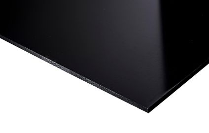 PE HD 300 - Sort 660 x 500 x 5 mm.