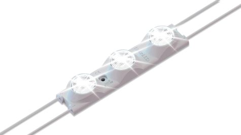 SloanLED PosterBox 3 6500K 251 x 38 x 16 mm, 24V DC 6 Module 701946-6WSRP1 short hvid