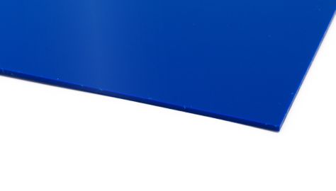 K&ouml;madur ES Plade bl&aring; 814 blank