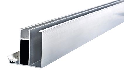 Sideprofil m/gummiliste til 55 mm. Termotag