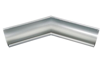 Indvendig gering 135&deg; str. 125. Silver Metallic
