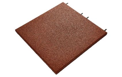 UniSoft gummiflise - R&oslash;d