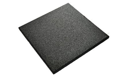 UniSoft gummiflise - Sort