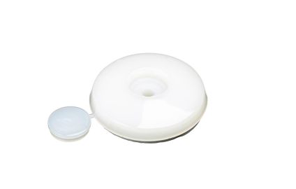 Nylon vindsugskiver &Oslash; 50 mm m/ pakning til 10 mm. Termoplader